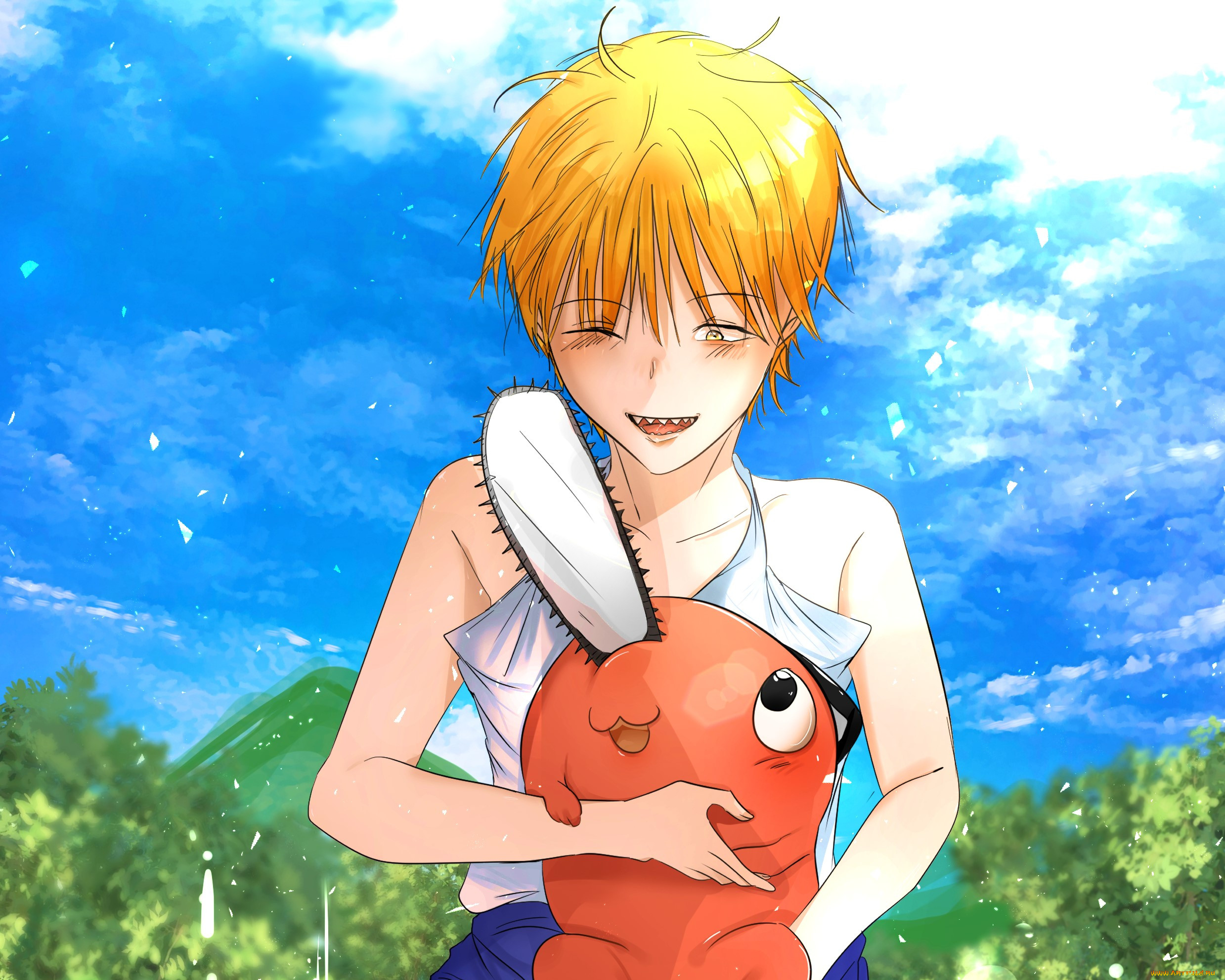 , chainsaw man, chainsaw, man